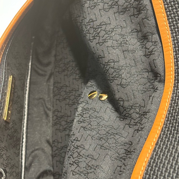 Yves Saint Laurent Black and Tan Crossbody Bag - Picture 9 of 16